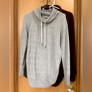 2 Isabel maternity sweaters like new, black M & Gray/blue S can buy separately